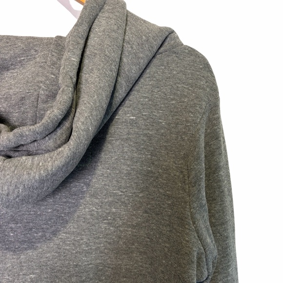 Aviator Nation 5 Stripe Hoodie in Heather Grey, Size S NWOT - Picture 9 of 13